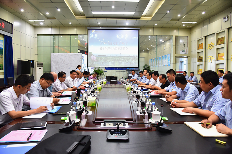 贺庆亮到我矿调研